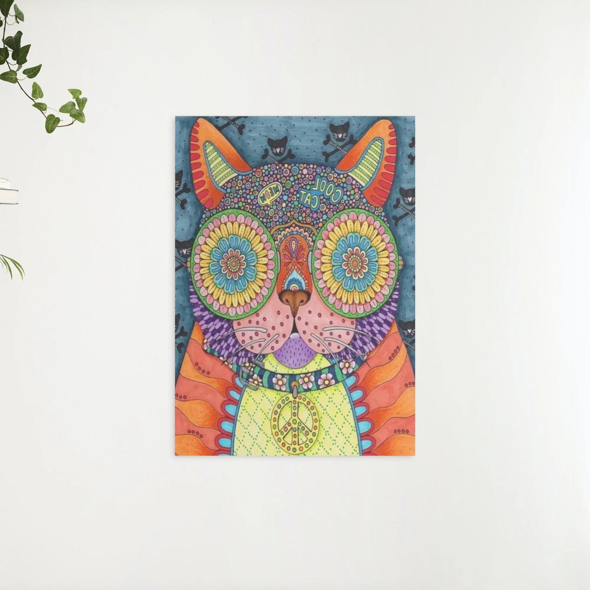 Diamantmaleri - Funky Cool Kat - SEOS Shop ®