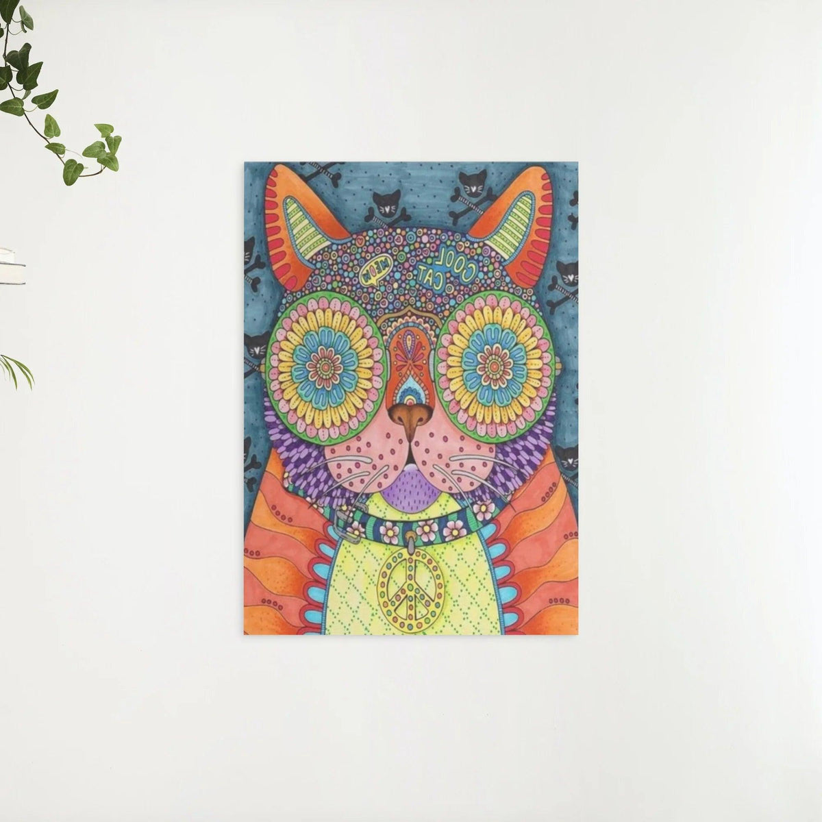 Diamantmaleri - Funky Cool Kat - SEOS Shop ®