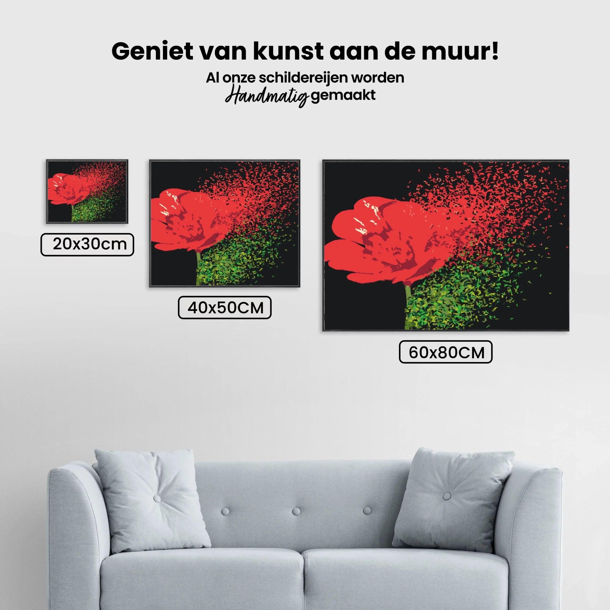 Diamantmaleri - Blæst blomst - SEOS Shop ®