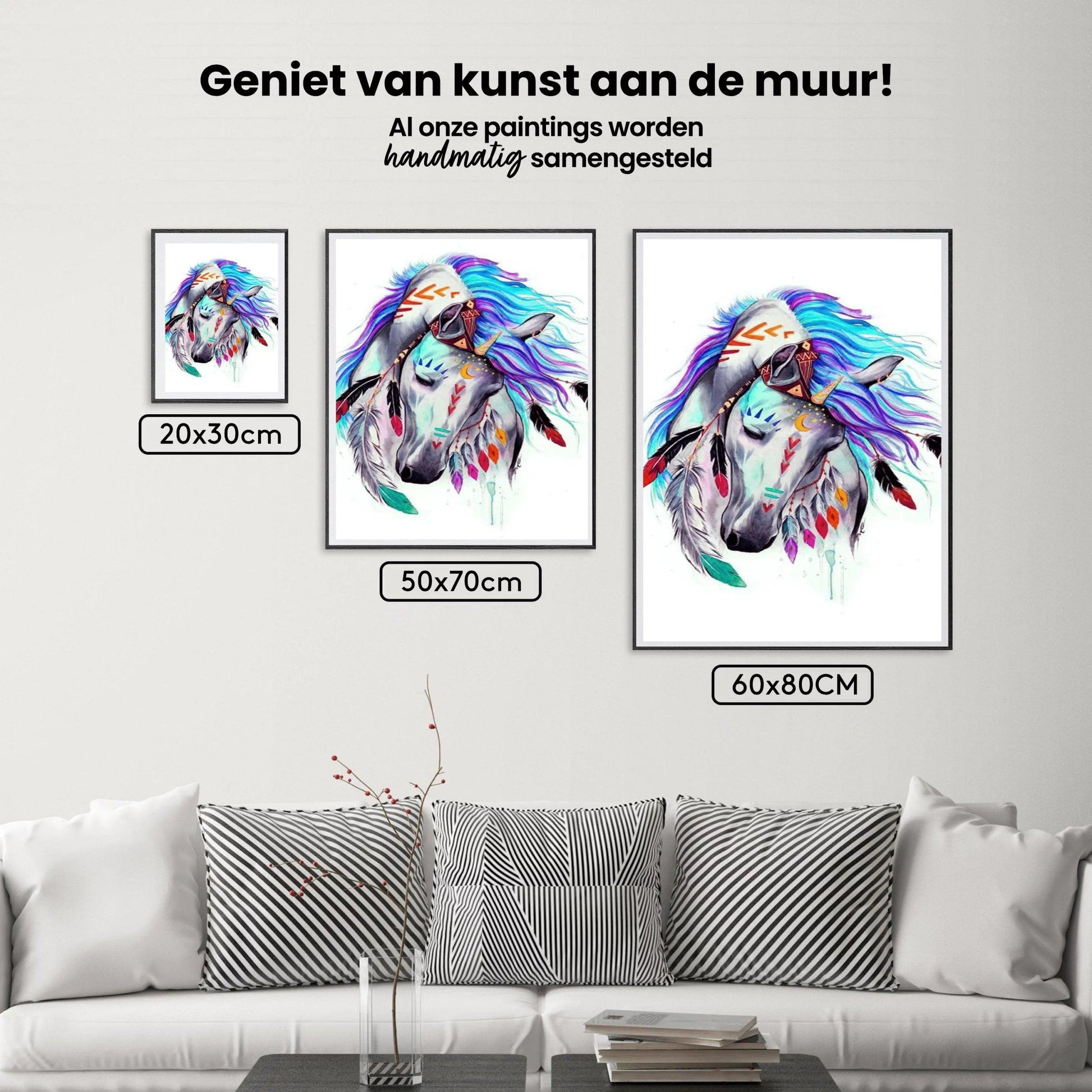 Diamantmaleri - Spøgelseshest - SEOS®