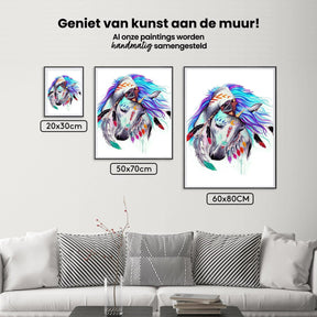 Diamantmaleri - Spøgelseshest - SEOS®