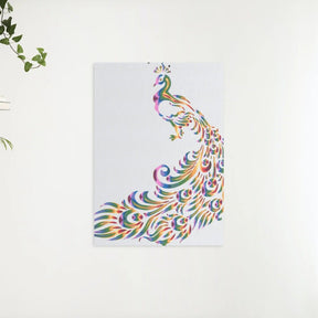 Diamantmaling - Farvet påfugl 2 - SEOS®