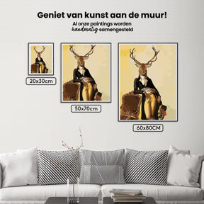 Diamantmaleri - Herrehjort - SEOS®