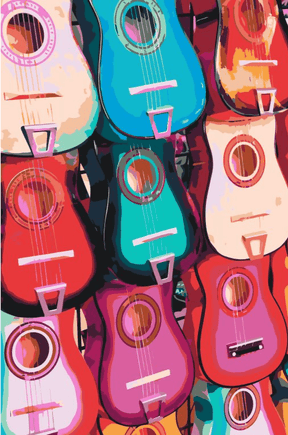 Diamantmaling - Guitarer - SEOS Shop ®
