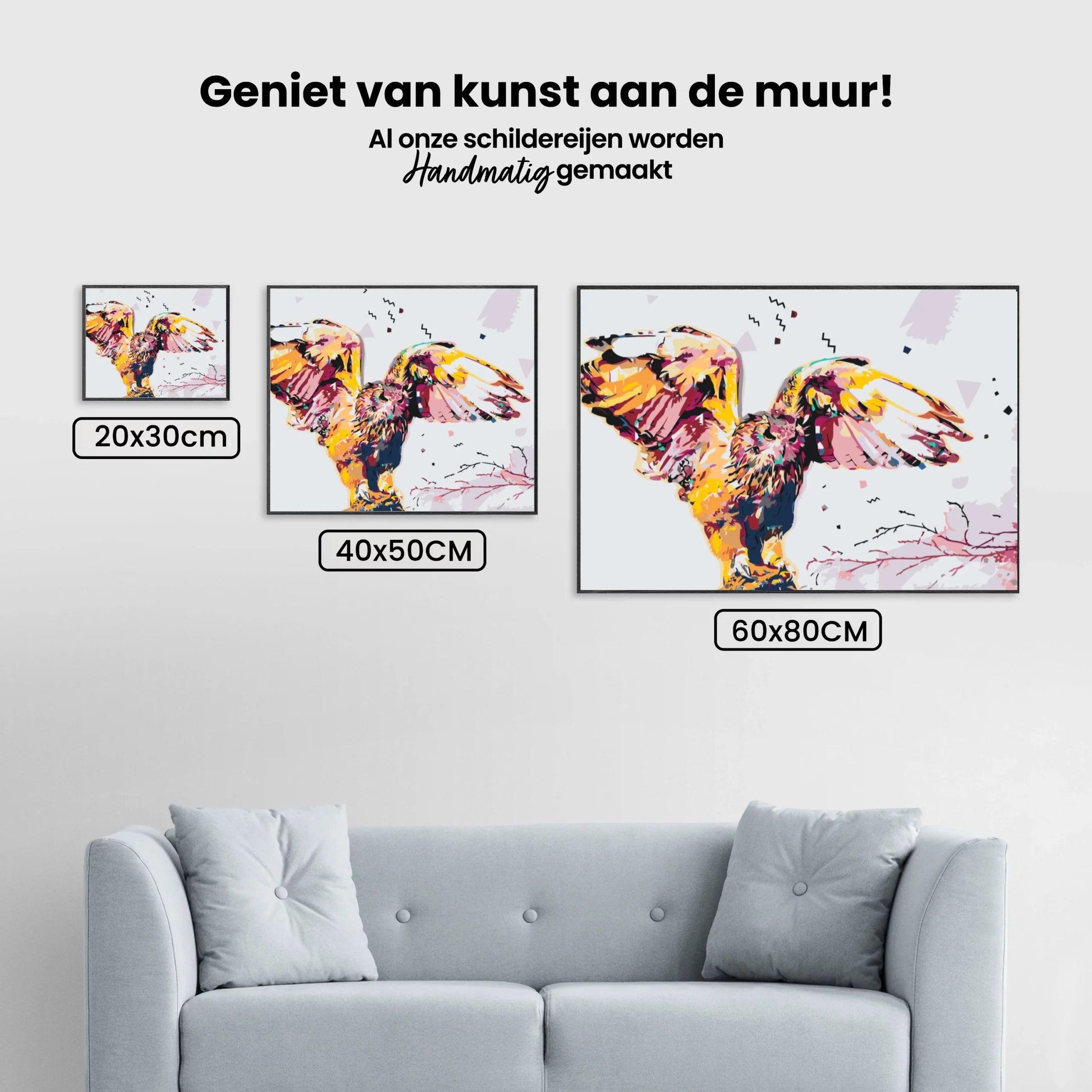 Diamantmaleri - Gylden Sneugle - SEOS®