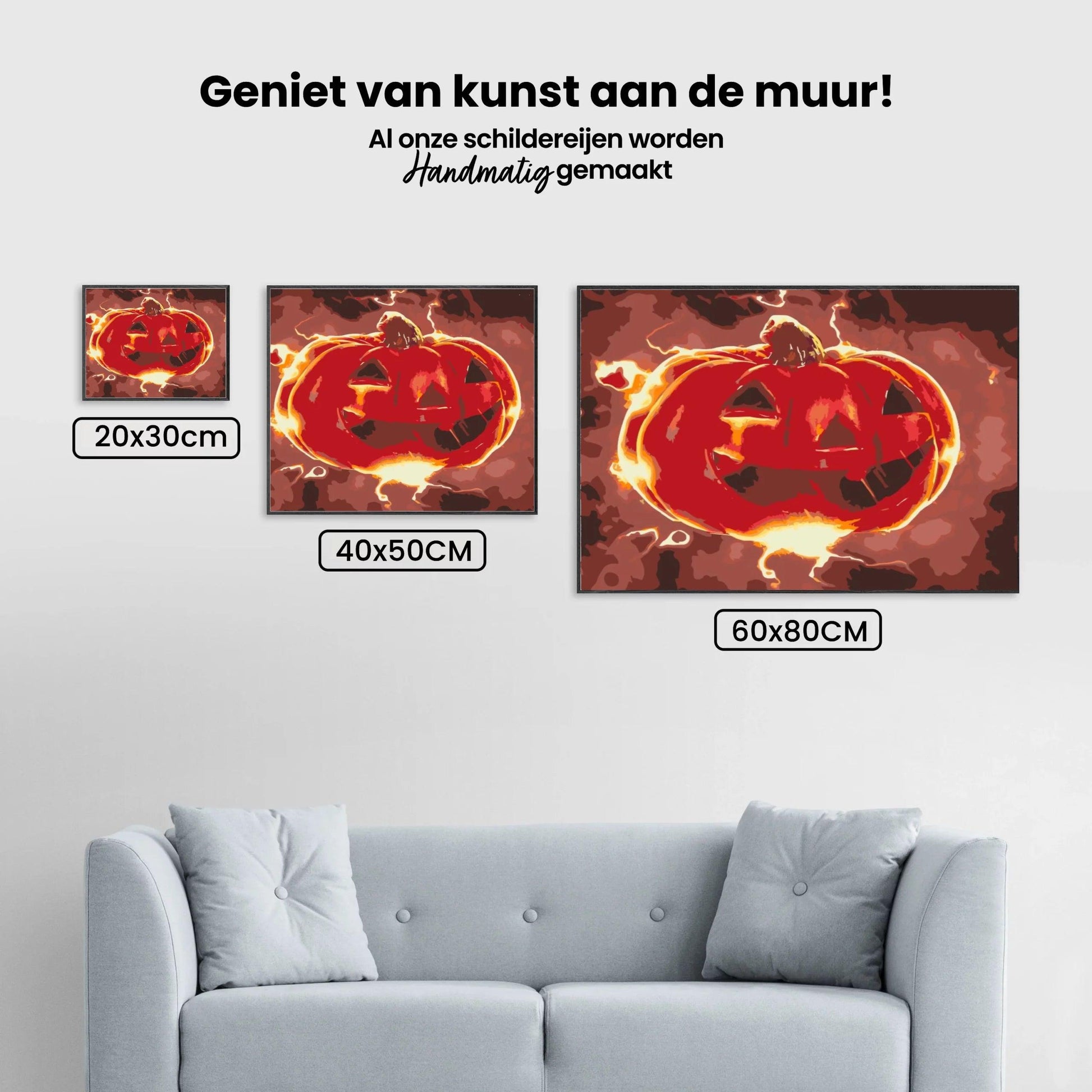 Diamantmaleri - Halloween Græskar - SEOS Shop ®