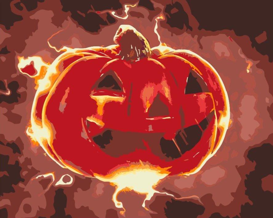 Diamantmaleri - Halloween Græskar - SEOS Shop ®