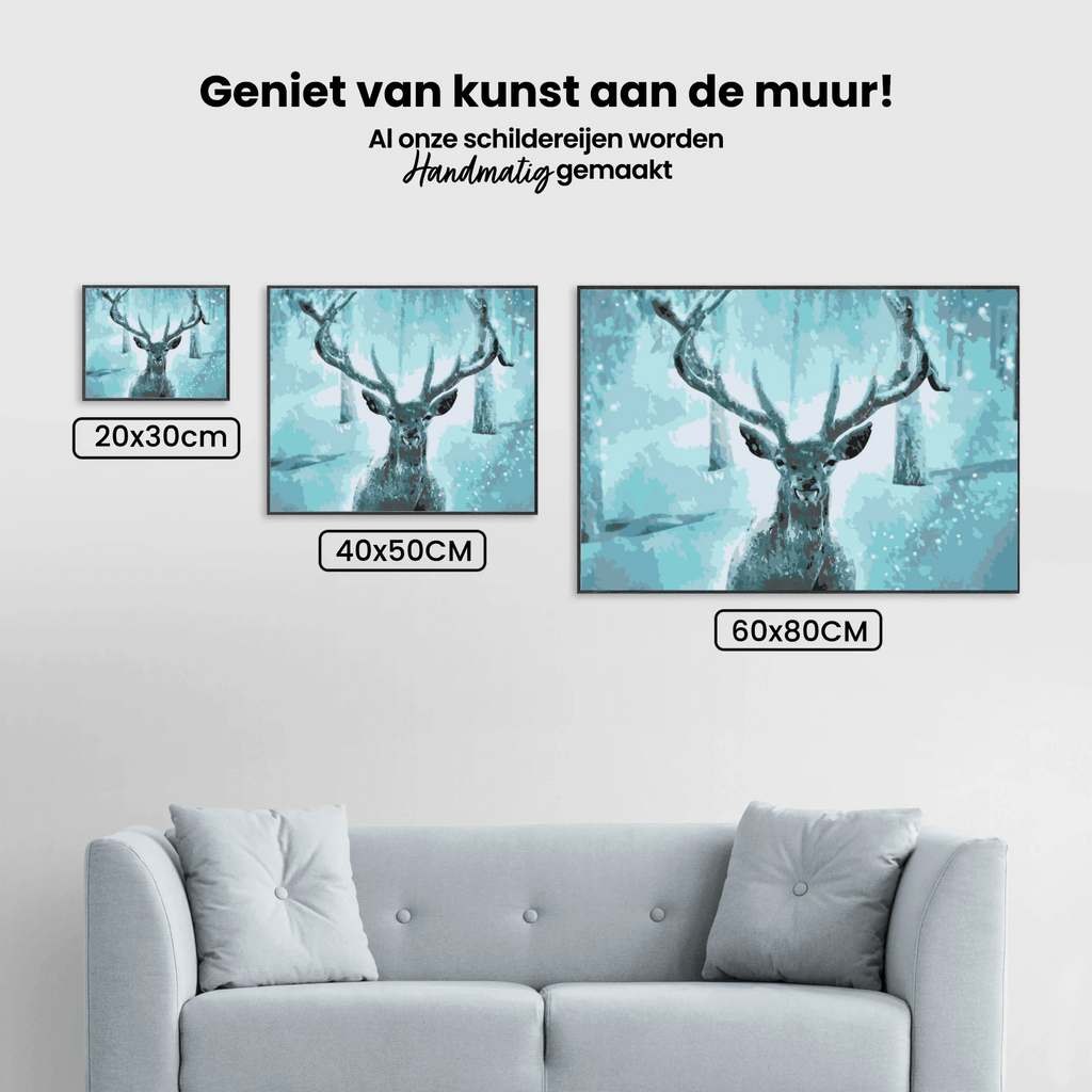 Diamantmaling - Sneklædte rensdyr - SEOS®