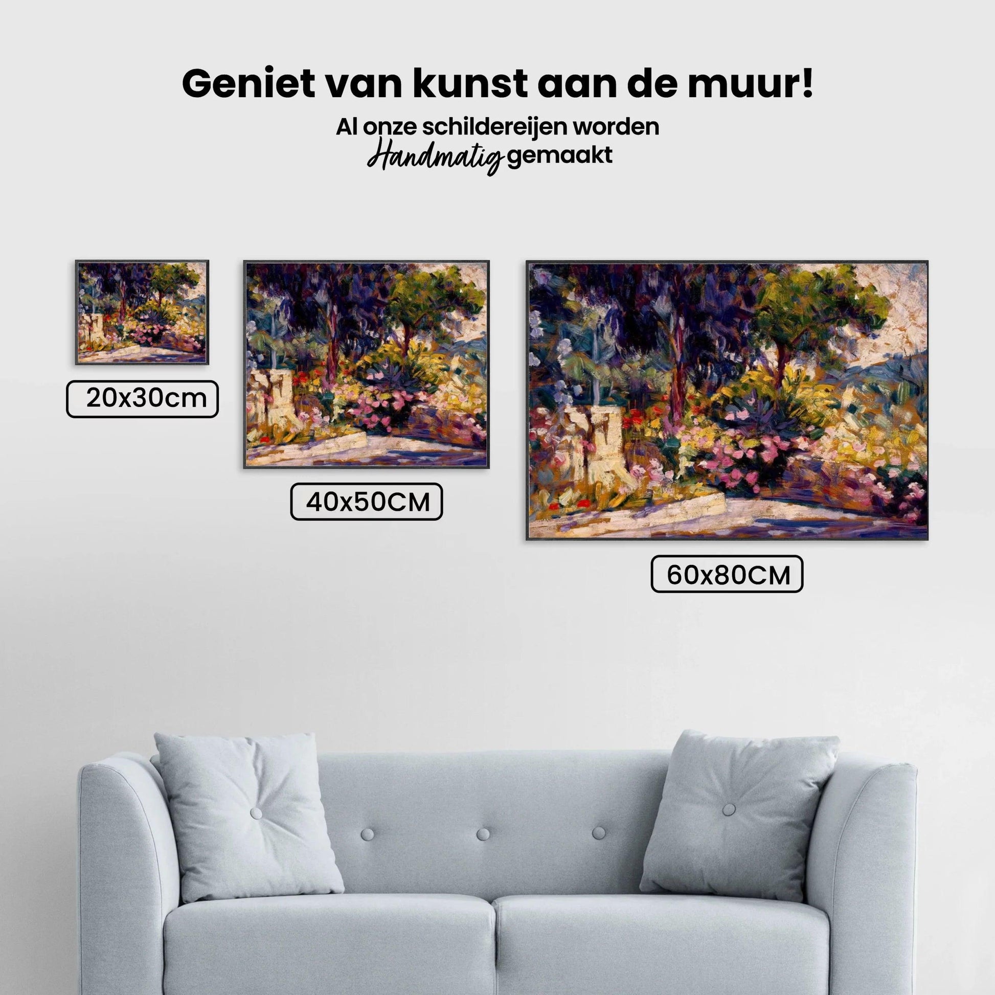 Diamantmaleri - Den Blomsteragtige Terrasse - SEOS Shop ®
