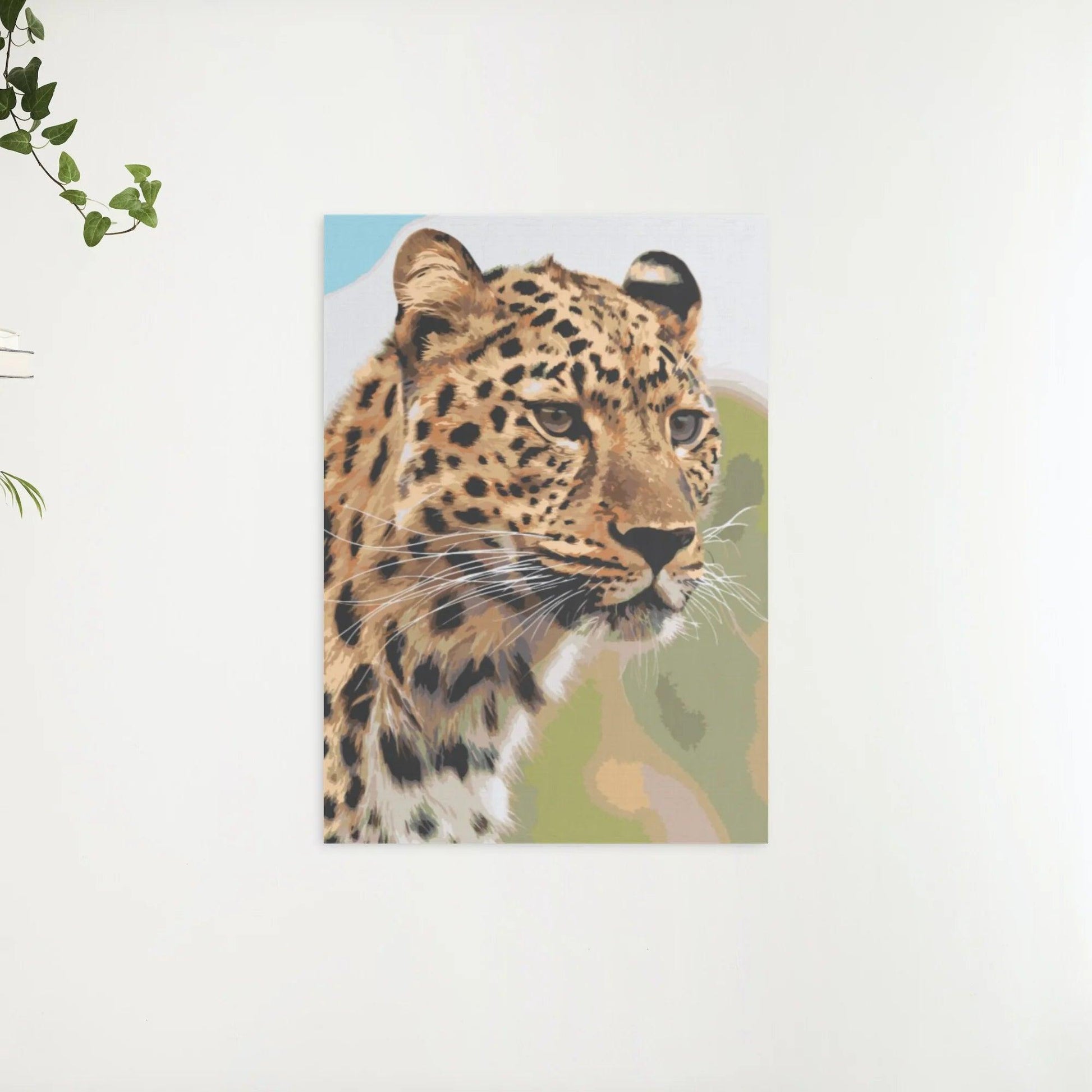 Diamantmaleri - En leopards jagtudsigt - SEOS®