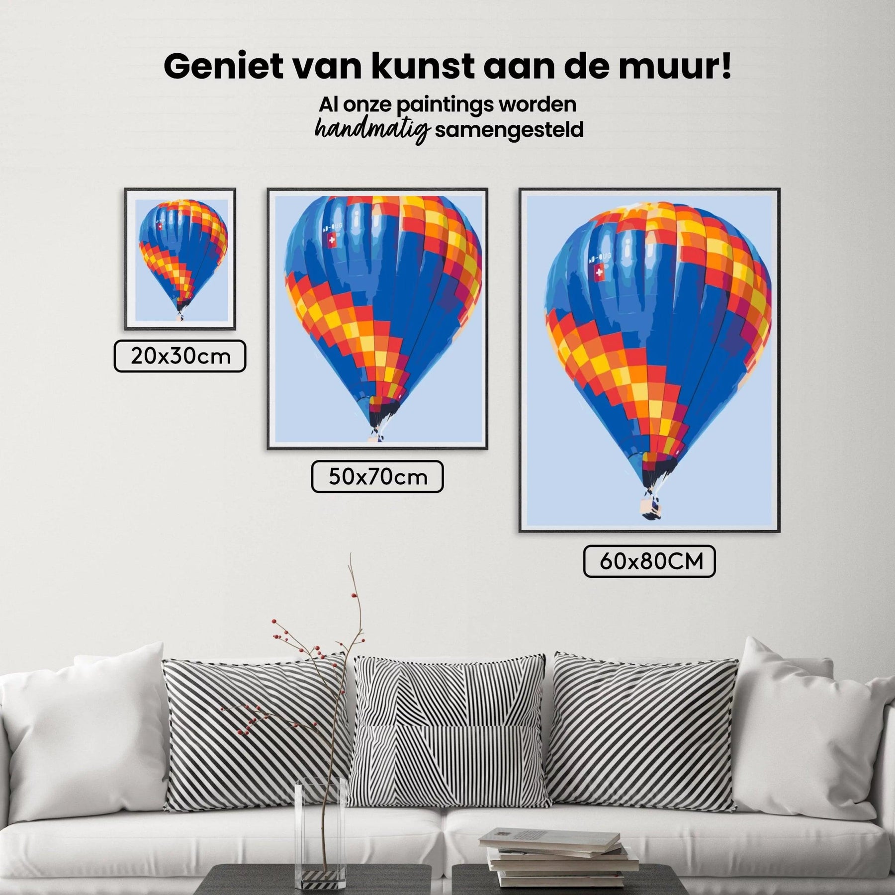 Diamantmaling - Varmluftballon - SEOS Shop ®