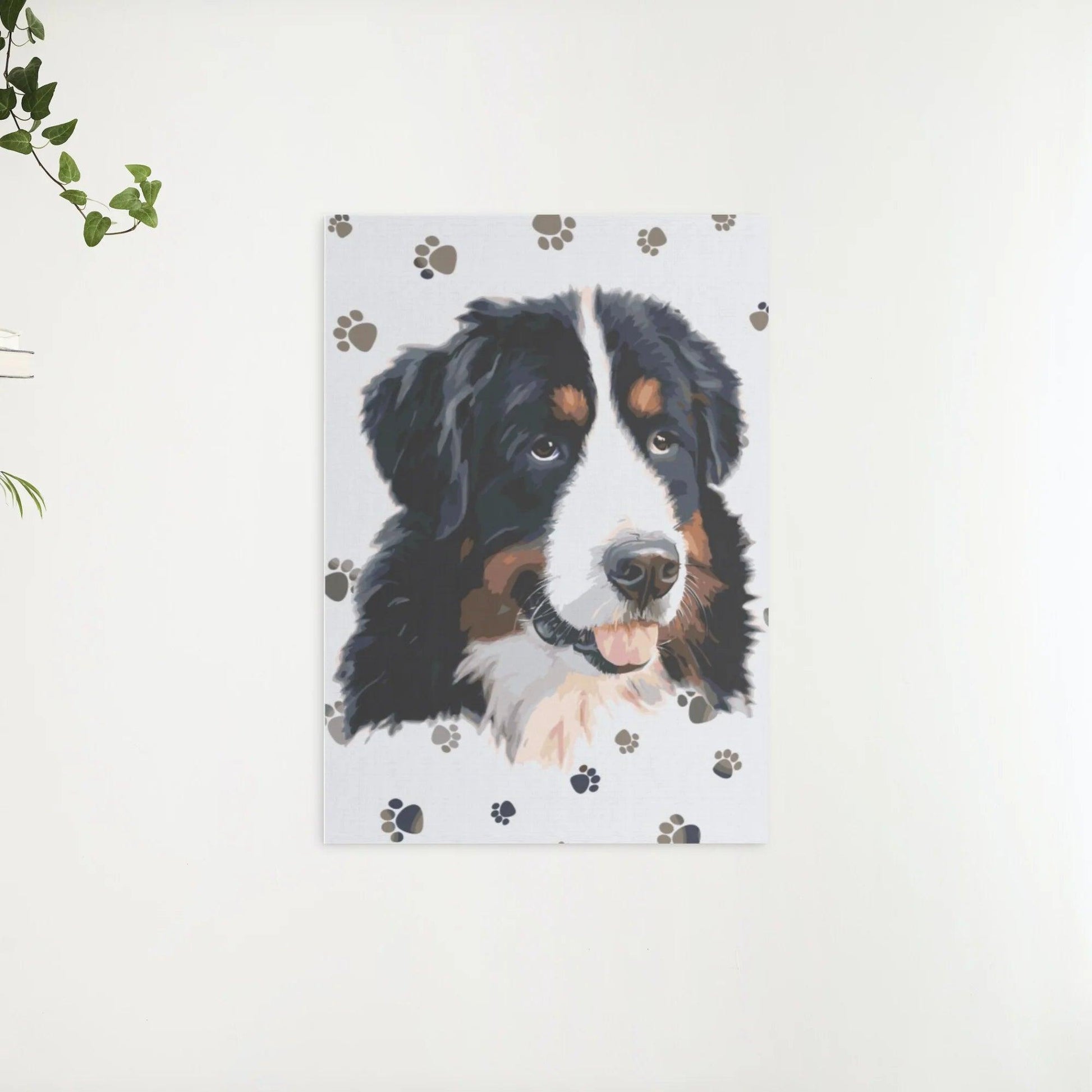 Diamantmaleri - Hund med runde poter - SEOS®