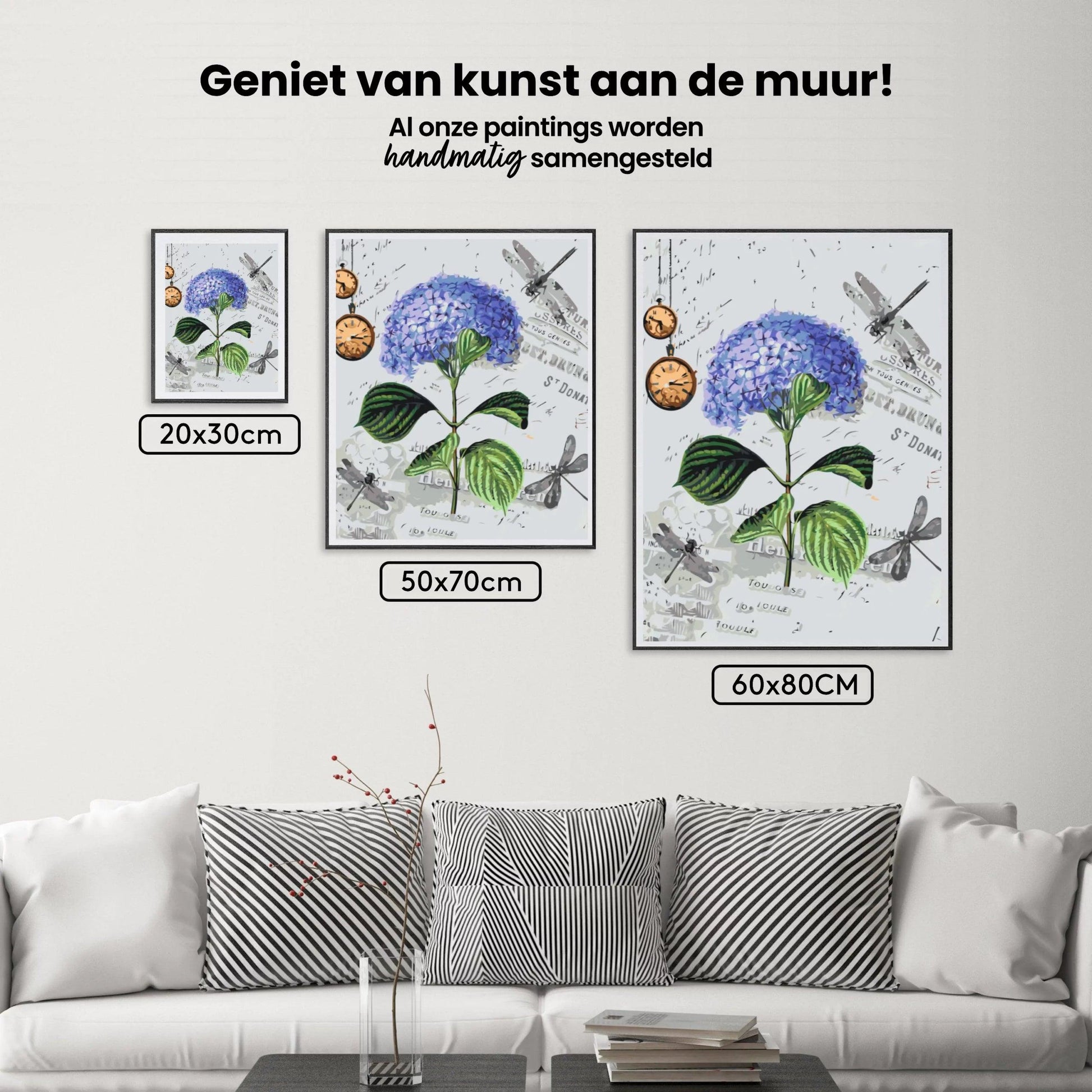 Diamantmaling - Hortensiaer og Guldsmede - SEOS®