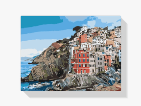 Diamantmaling - Huse på kysten - SEOS Shop ®