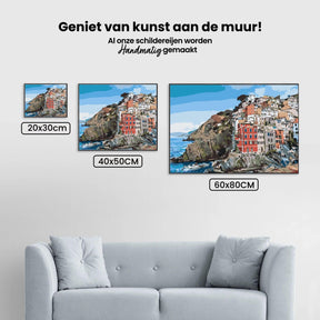 Diamantmaling - Huse på kysten - SEOS Shop ®