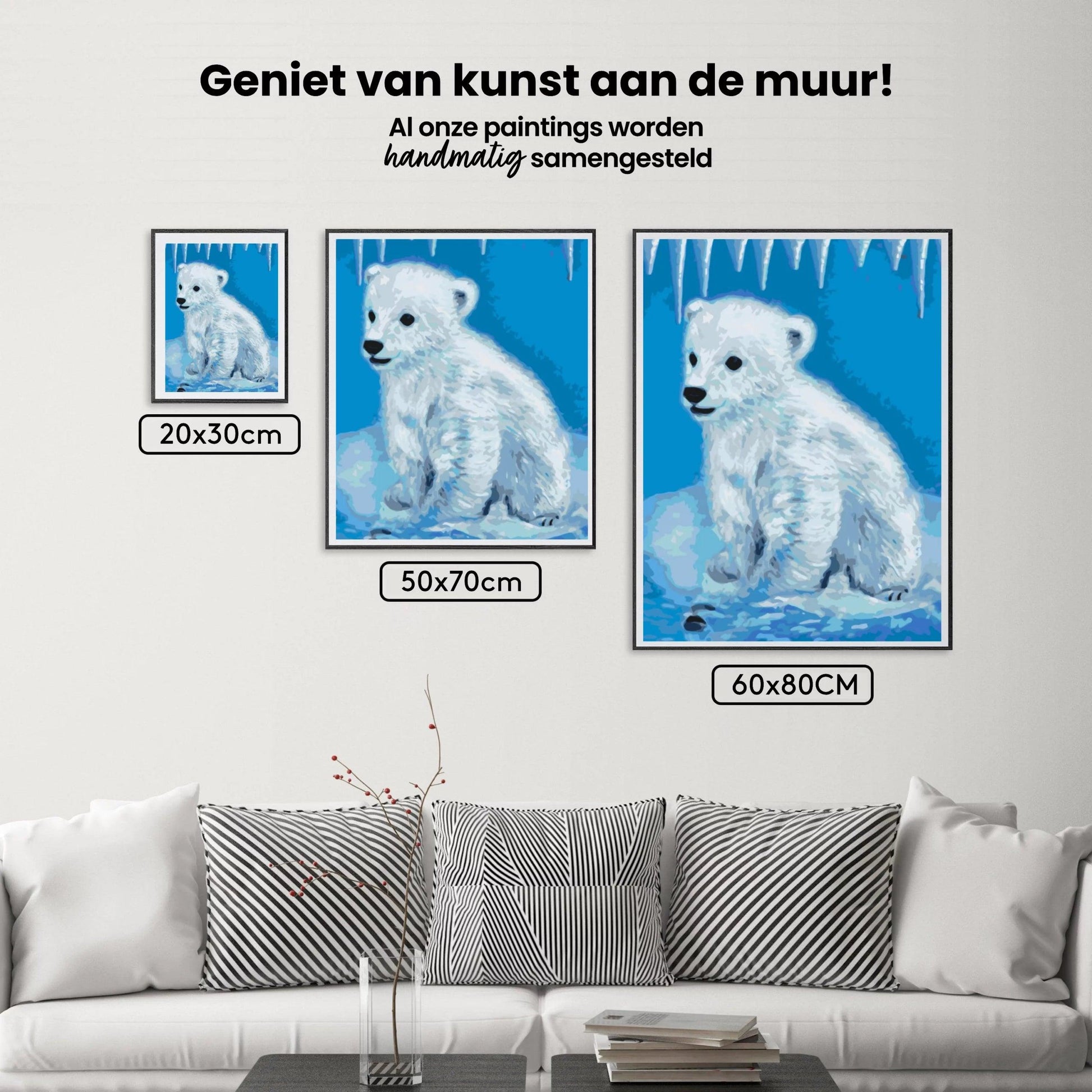 Diamantmaling - Isbjørn - SEOS®