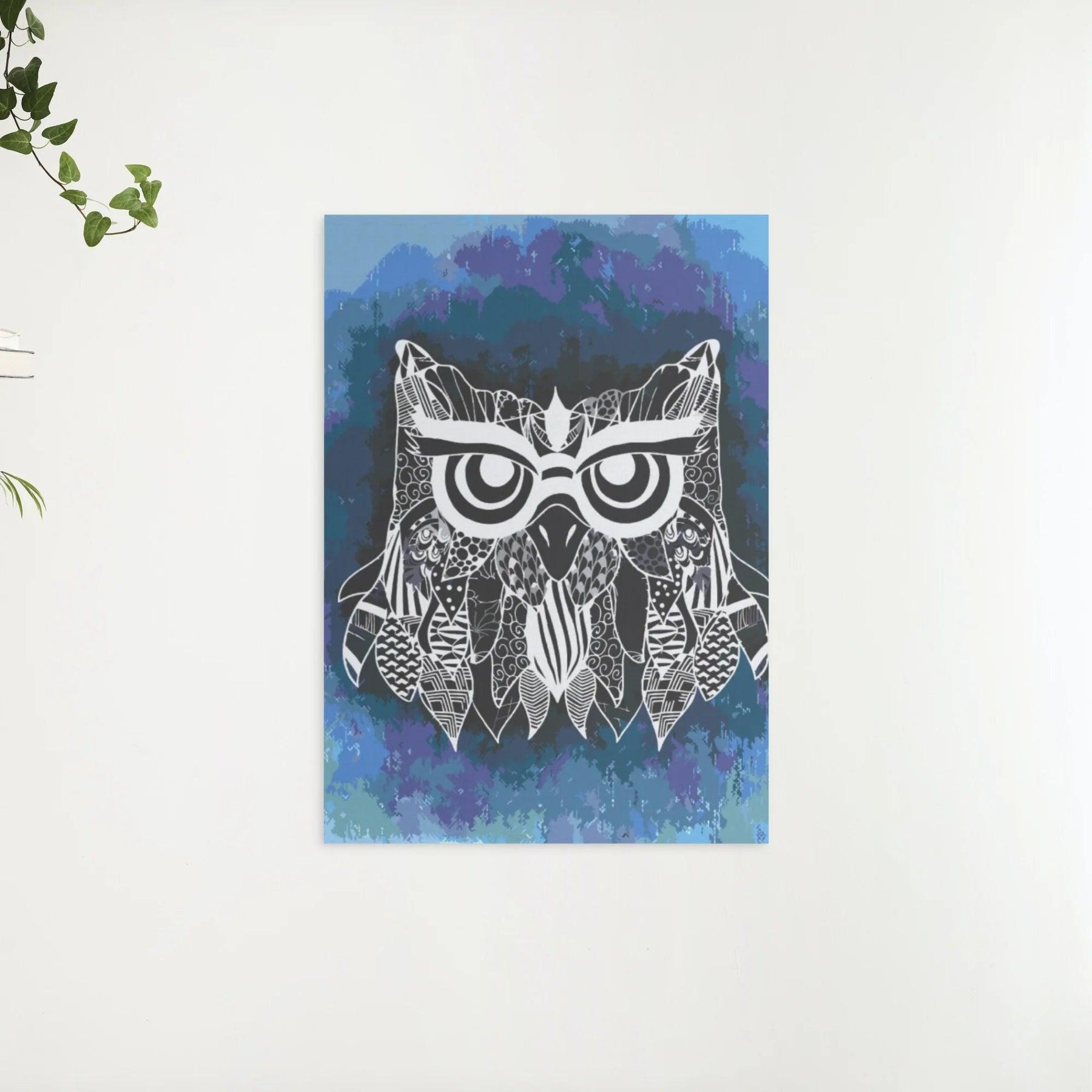 Diamantmaleri - Illustration af en ugle - SEOS