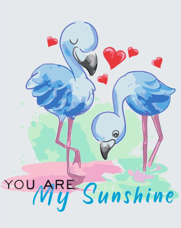 Diamantmaling - Du er mit solskin - SEOS®