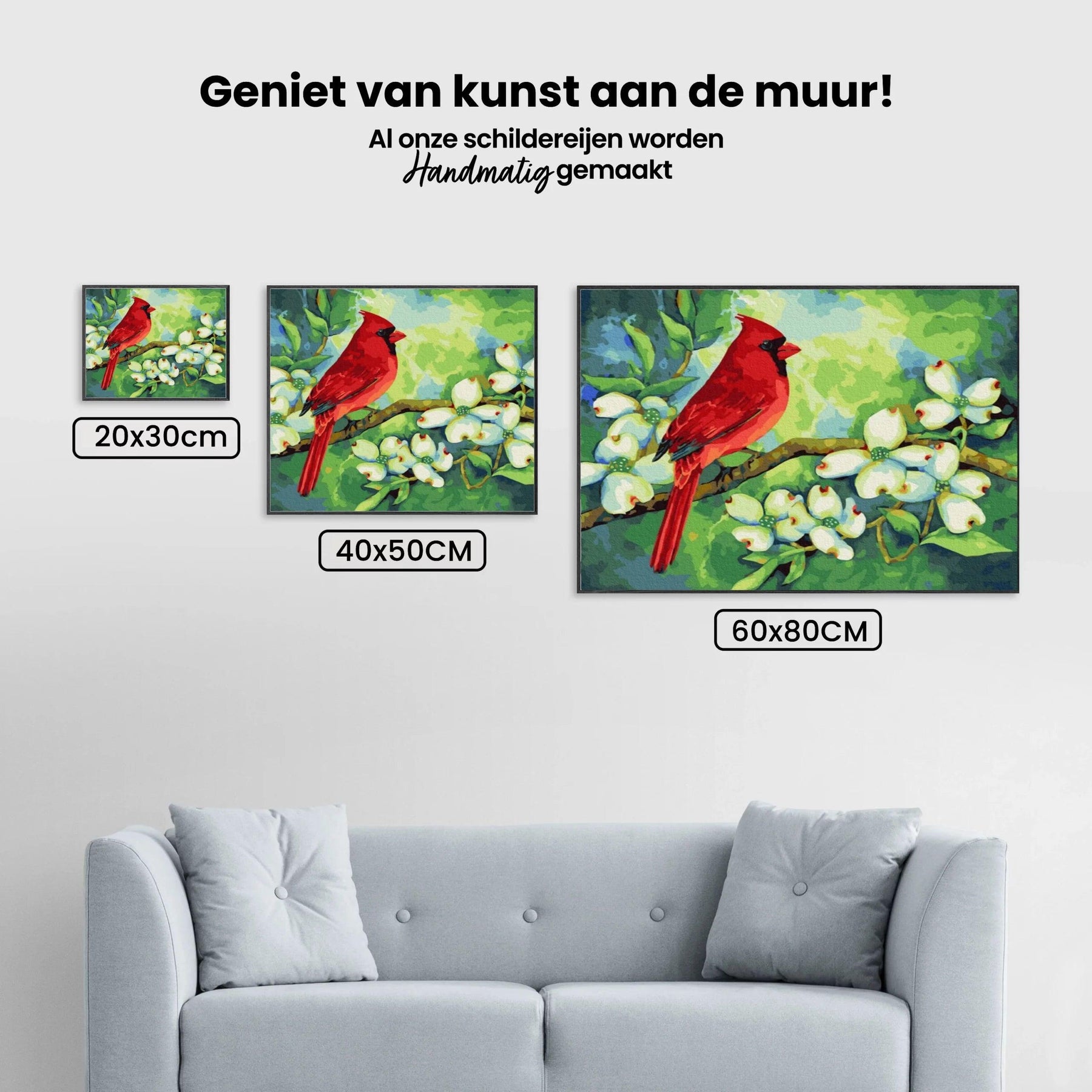 Diamantmaling - Kardinal - SEOS®