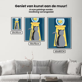 Diamantmaling - Kat og byttedyr - SEOS®