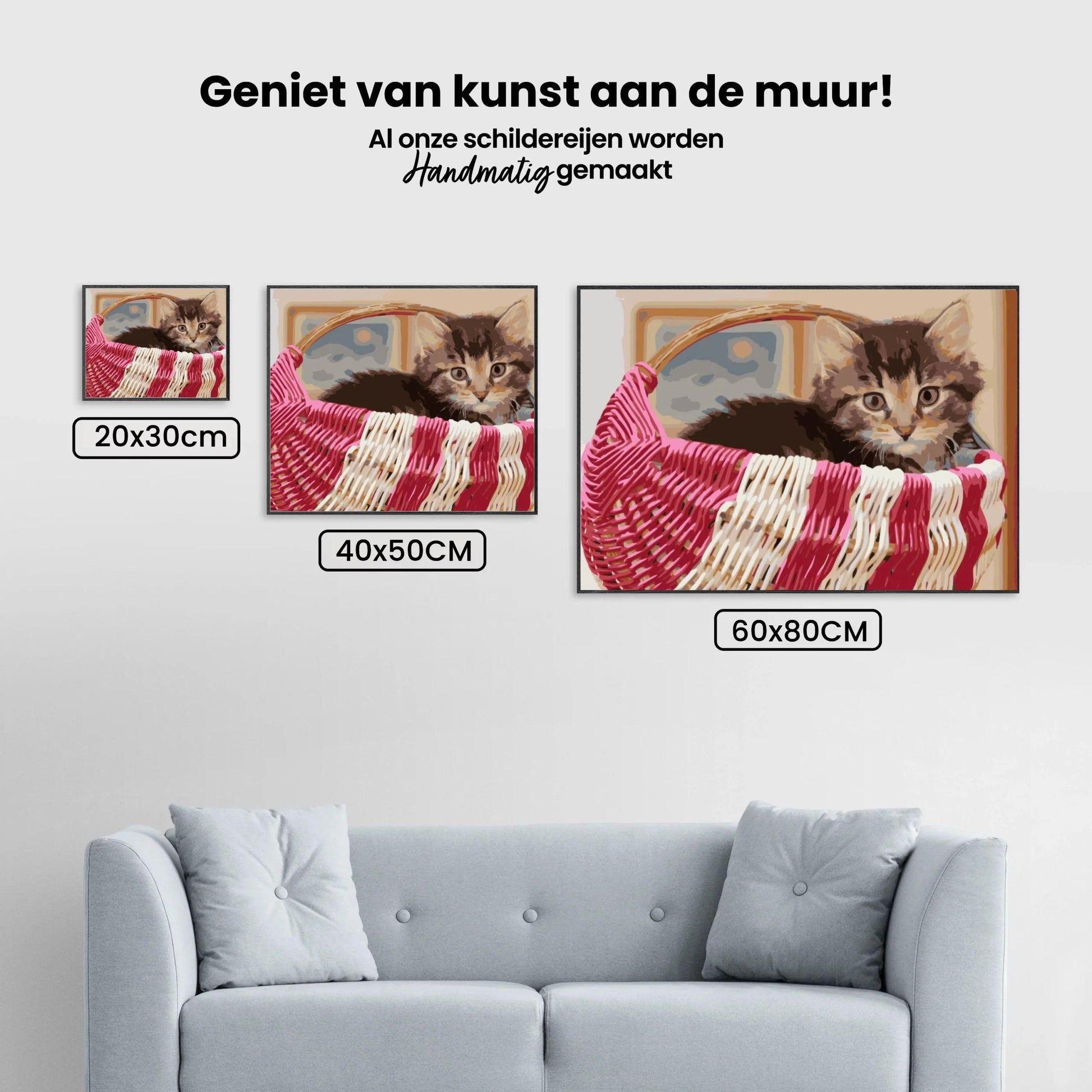 Diamantmaling - Kat i kurven - SEOS®