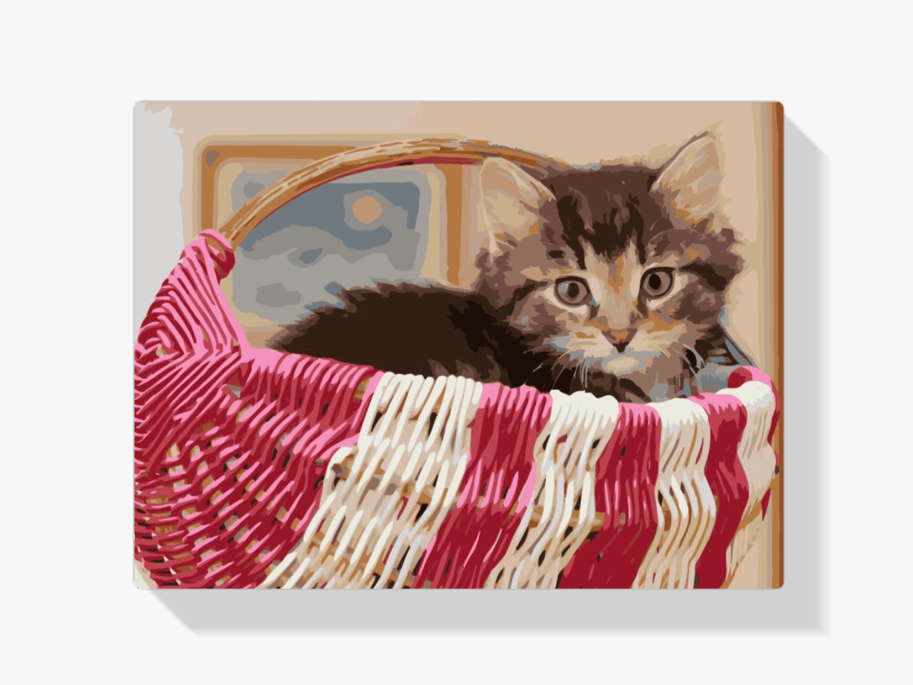 Diamantmaling - Kat i kurven - SEOS®