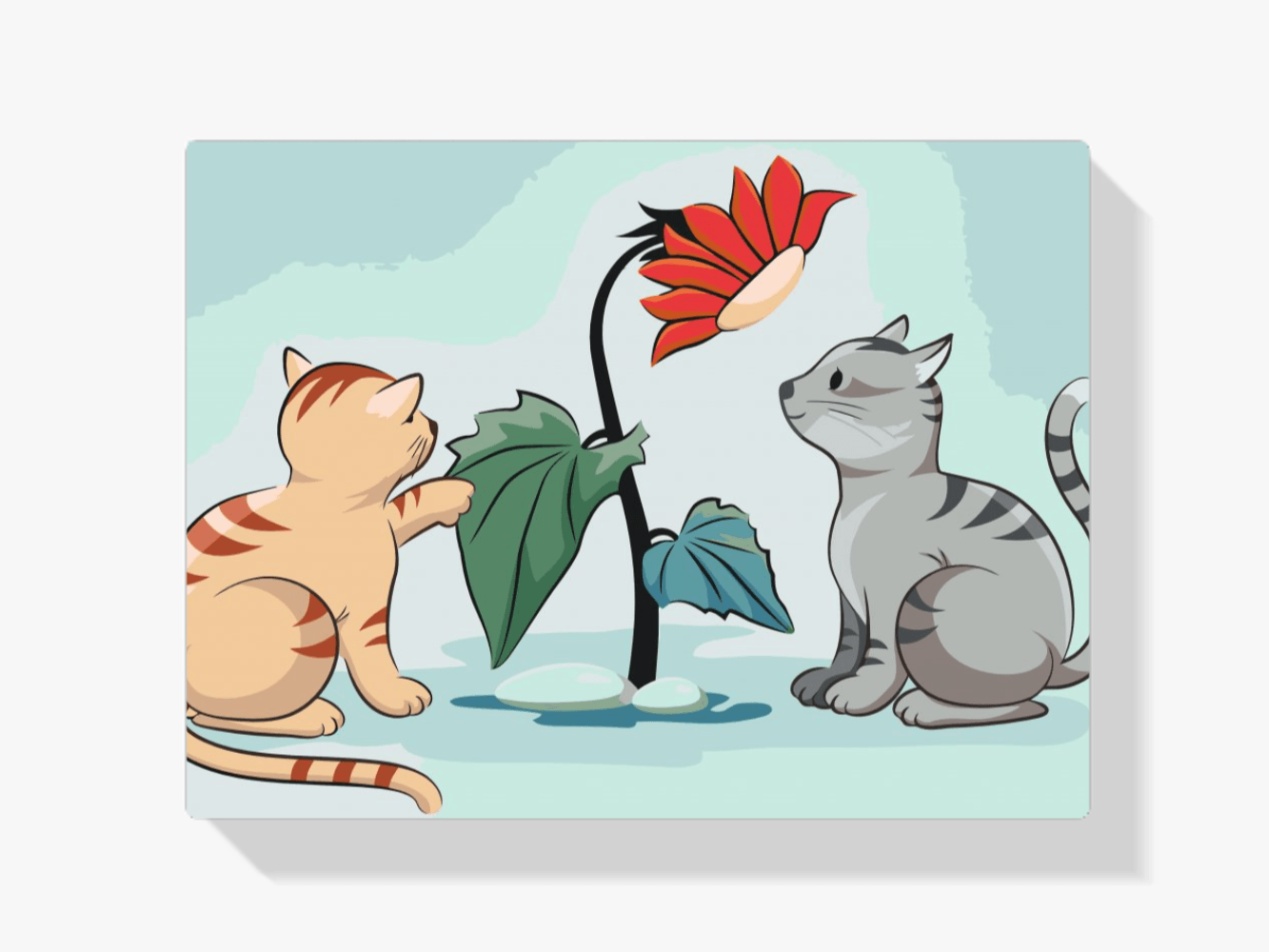 Diamantmaling - Katte og blomster - SEOS®