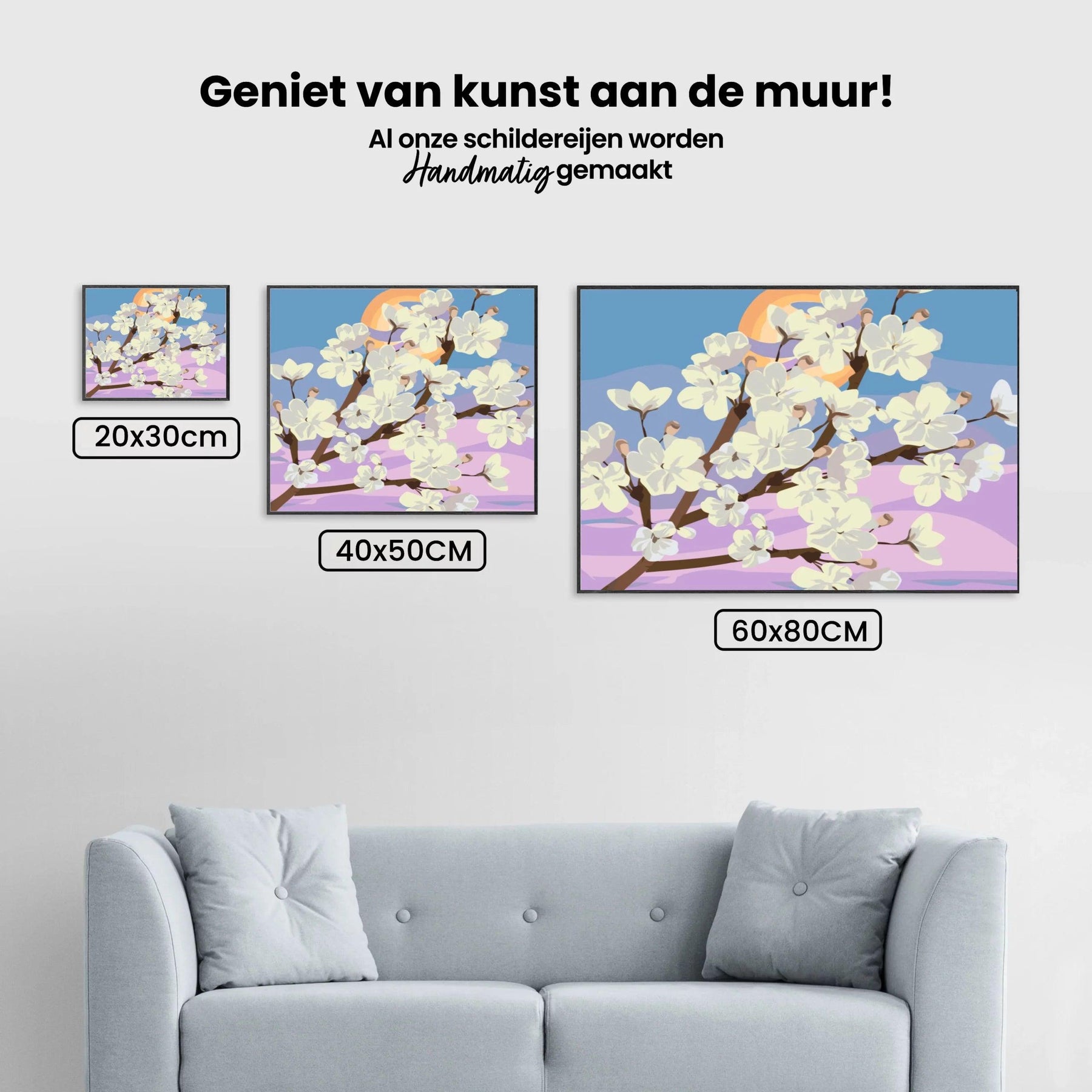 Diamantmaleri - Kirsebærblomster - SEOS Shop ®
