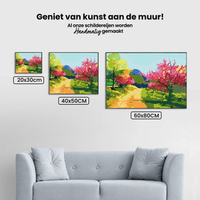 Diamantmaleri - Farverigt landskab - SEOS Shop ®