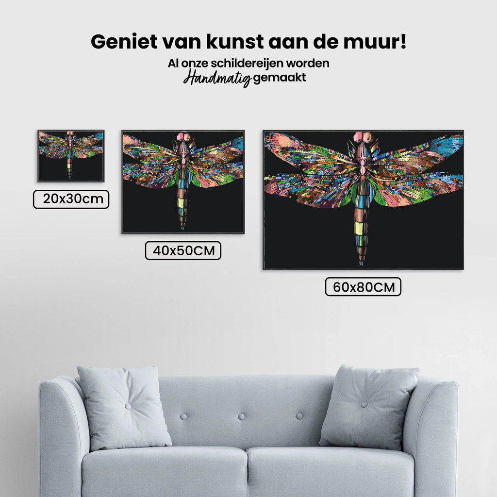 Diamantmaleri - Farverig guldsmed - SEOS®
