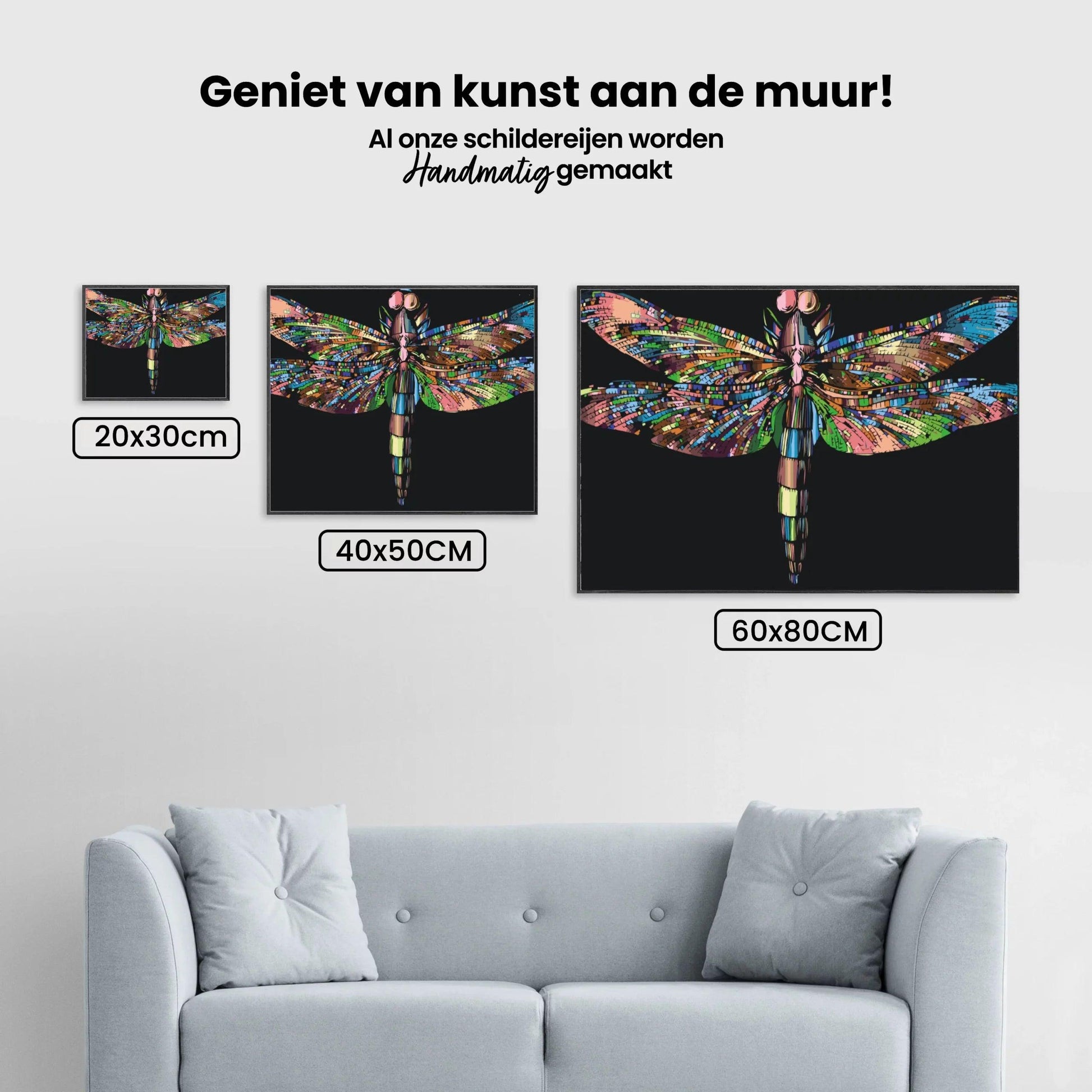Diamantmaleri - Farverig guldsmed - SEOS®
