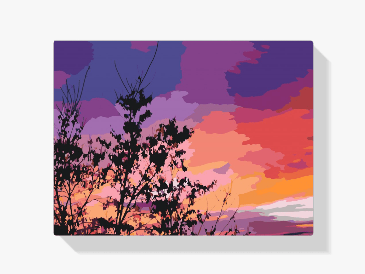 Diamantmaleri - Farverig himmel - SEOS Shop ®