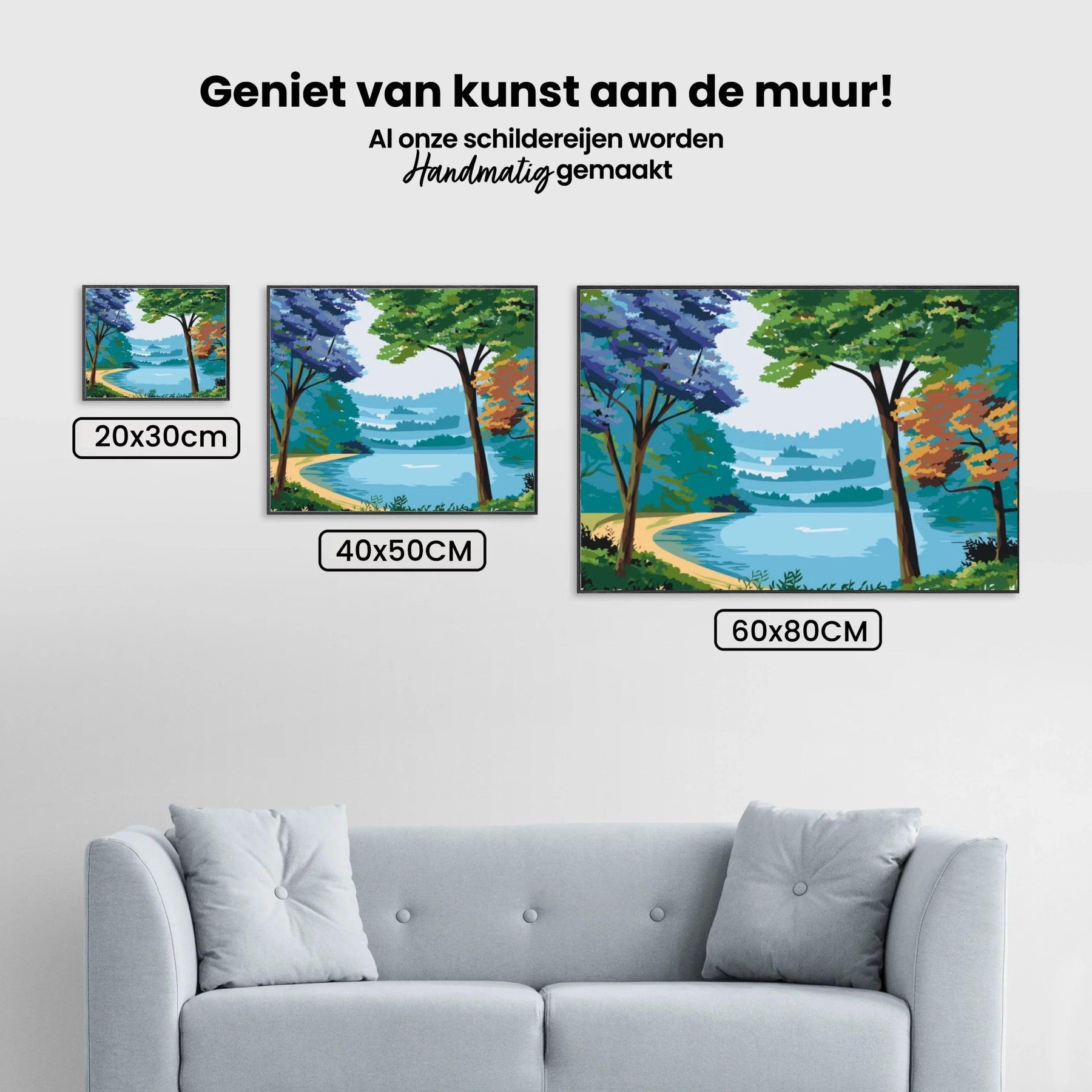 Diamantmaleri - Farverig Natur - SEOS Shop ®