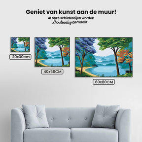 Diamantmaleri - Farverig Natur - SEOS Shop ®