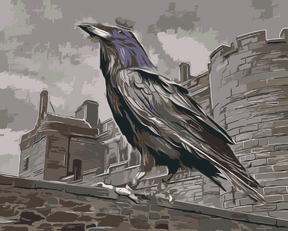 Diamantmaleri - Kong Ravn - SEOS®