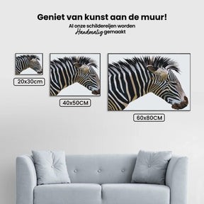 Diamantmaleri - Kubistisk Zebra - SEOS Shop ®