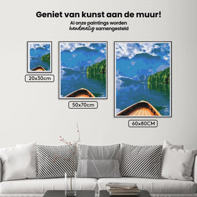 Diamantmaleri - Lago di Braies, Italien - SEOS Shop ®