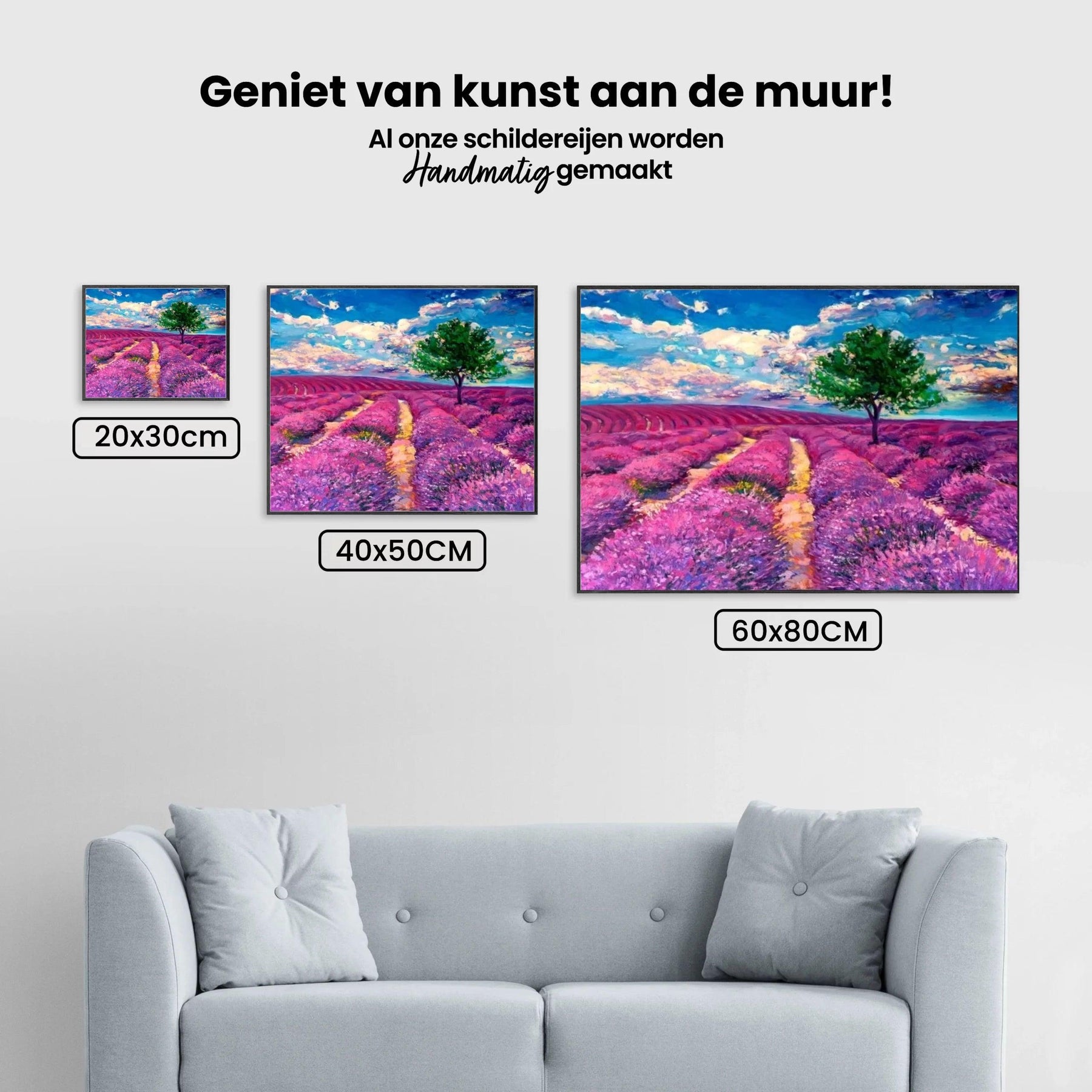 Diamantmaleri - Lavendelmarker i Provence - SEOS Shop ®
