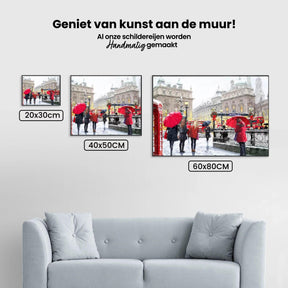 Diamantmaleri - London i sne - SEOS Shop ®