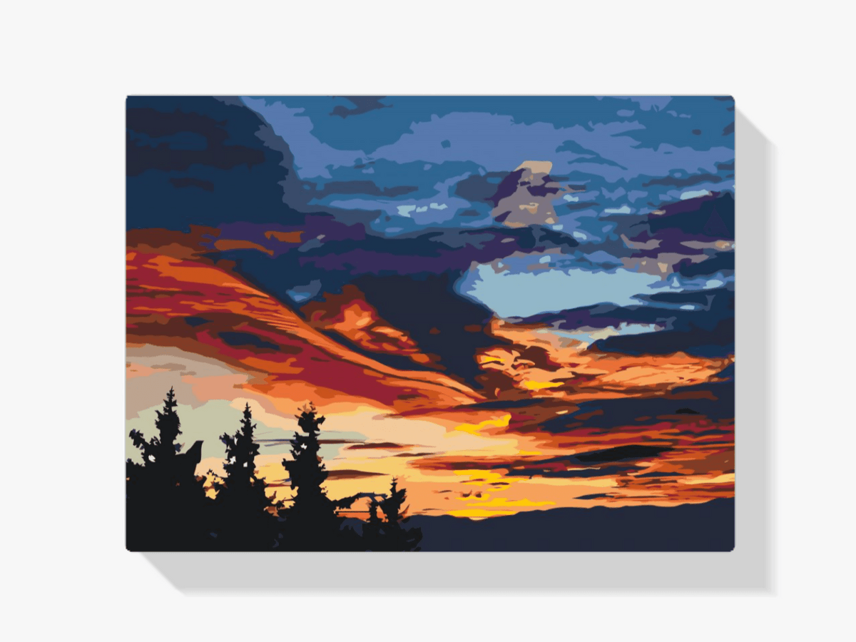 Diamantmaling - Himmel i farver - SEOS Shop ®