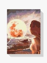 Diamantmaleri - Måne på havet - SEOS Shop ®