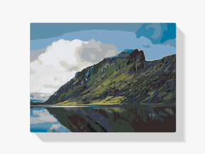 Diamantmaleri - Sø i bjergene, Fjord - SEOS Shop ®