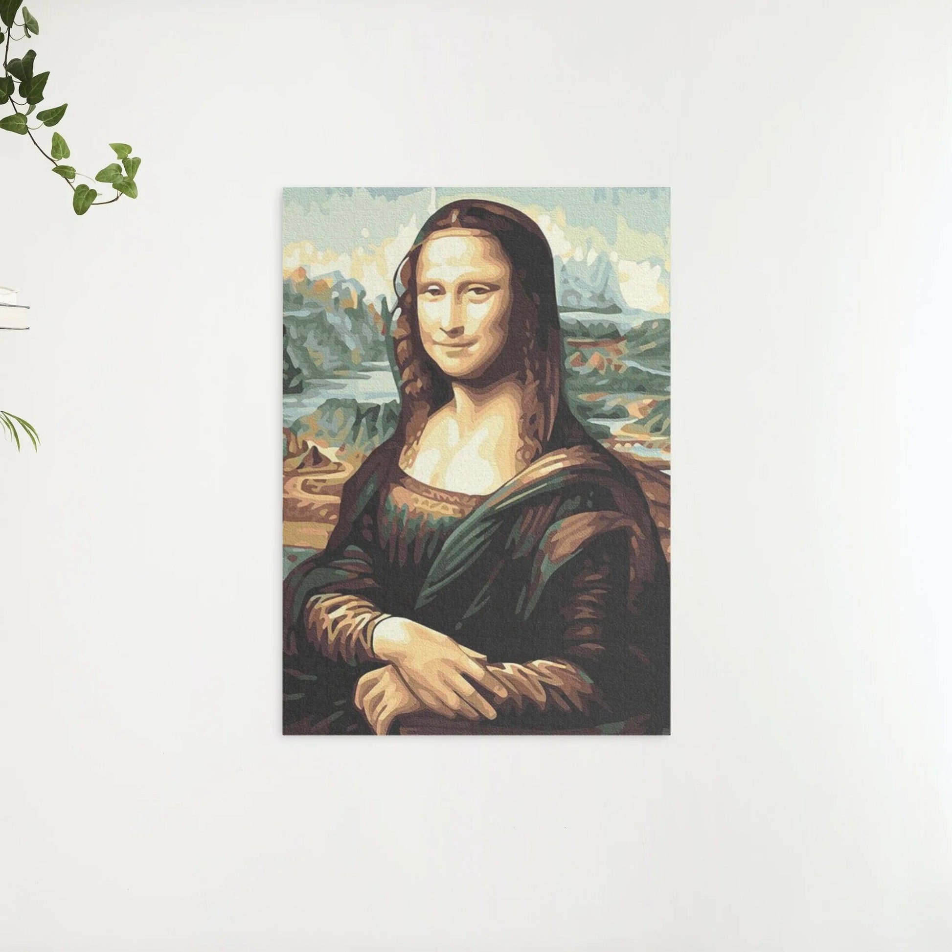 Diamantmaleri - Mona Lisas smil - SEOS Shop ®