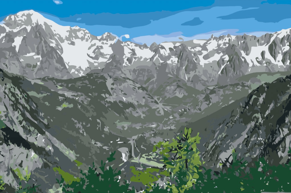 Diamantmaleri - Mont Blanc 2 - SEOS Shop ®
