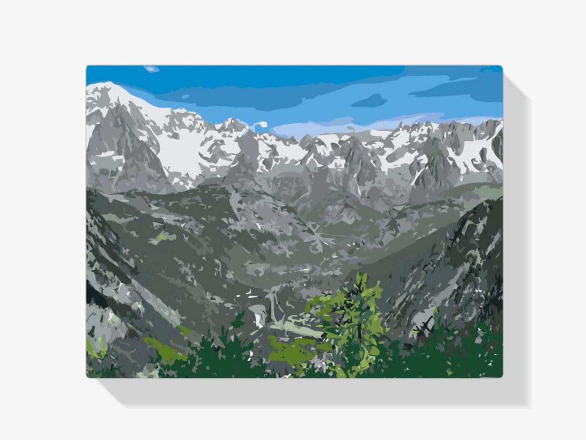 Diamantmaleri - Mont Blanc 2 - SEOS Shop ®