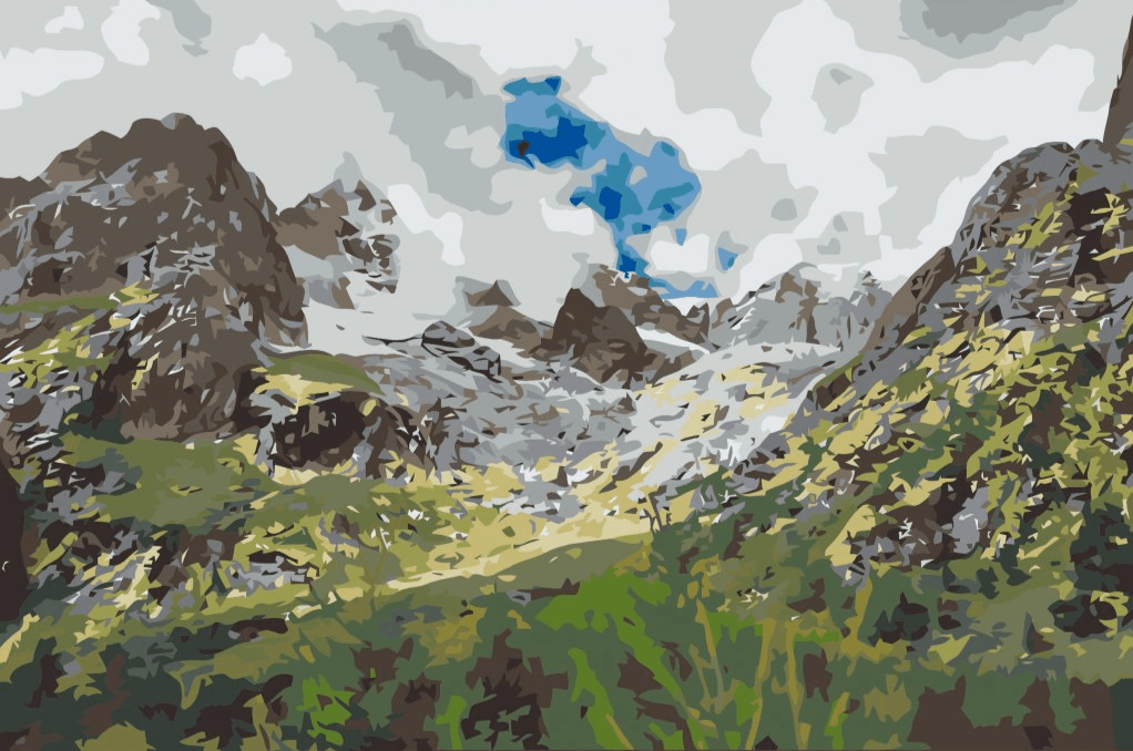 Diamantmaleri - Mont Blanc - SEOS Shop ®