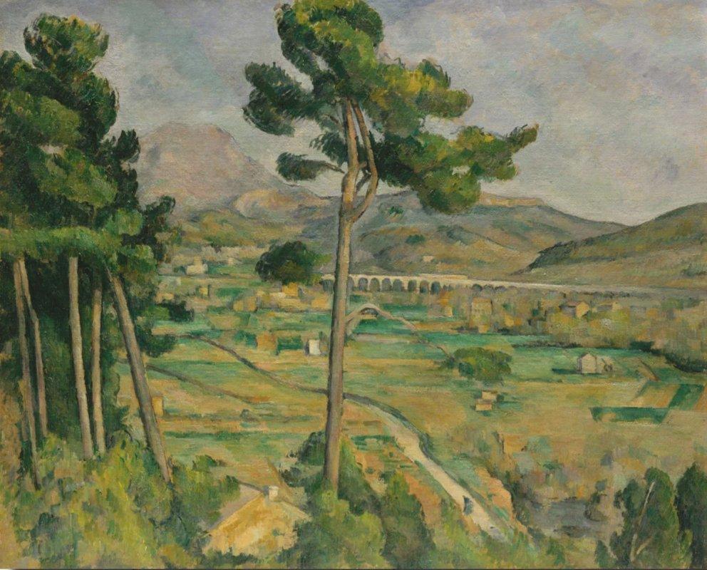 Diamantmaleri - Mont Sainte-Victoire og viadukten - SEOS Shop ®