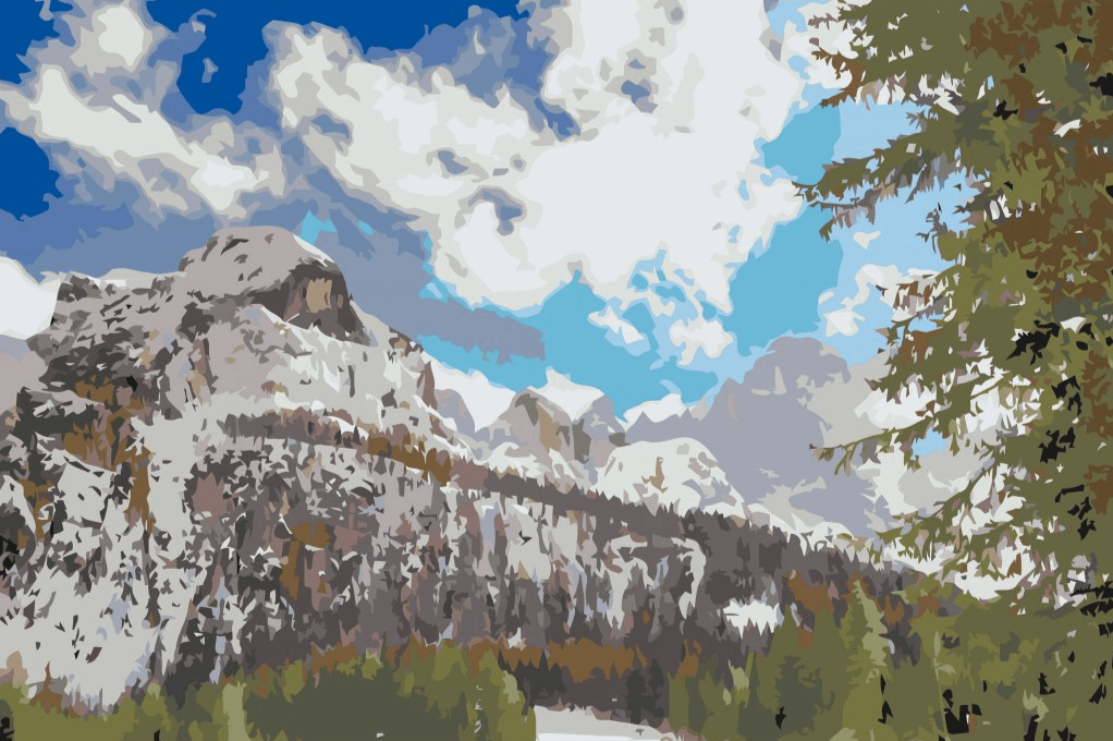 Diamantmaleri - Monte Civetta, Dolomity 2 - SEOS Shop ®
