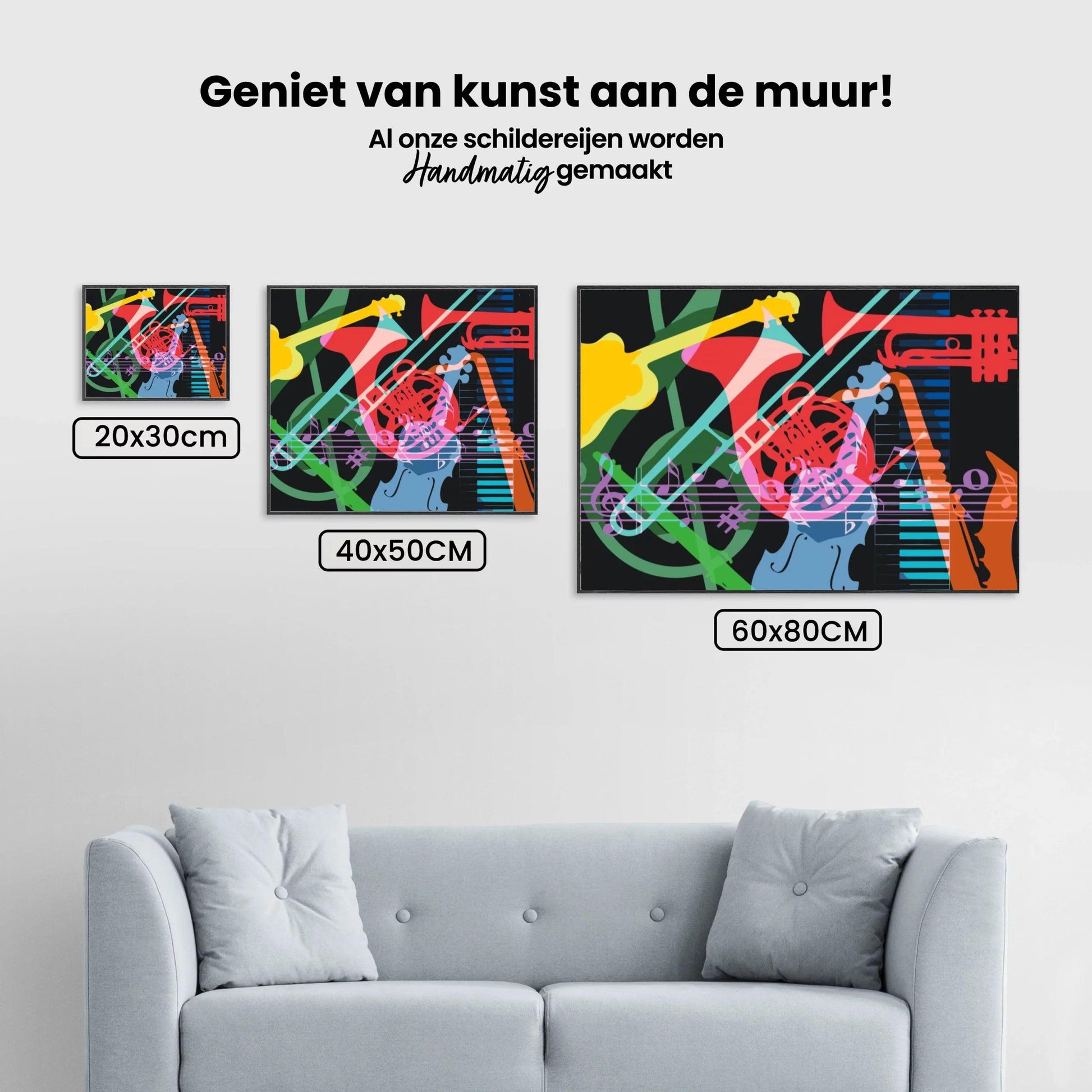 Diamantmaling - Musikinstrumenter - SEOS Shop ®