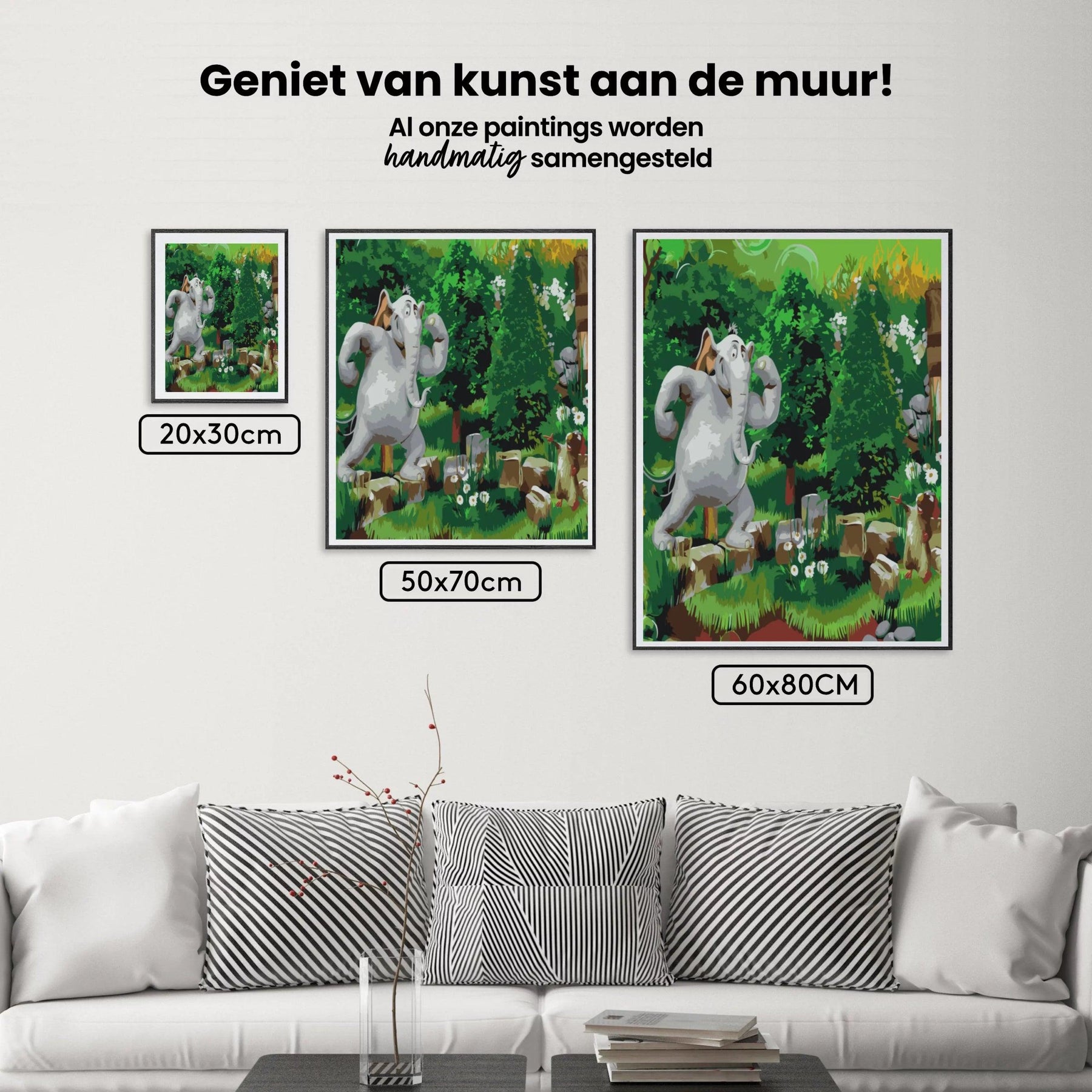 Diamantmaleri - Elefant Horton - SEOS®